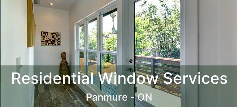  Residential Window Services Panmure - ON