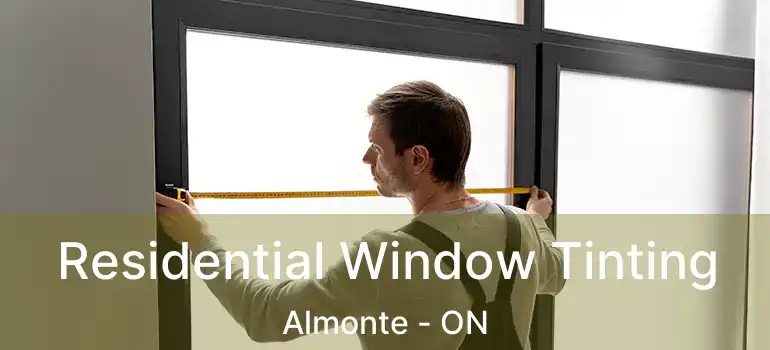  Residential Window Tinting Almonte - ON