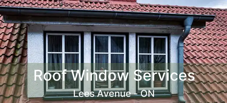  Roof Window Services Lees Avenue - ON