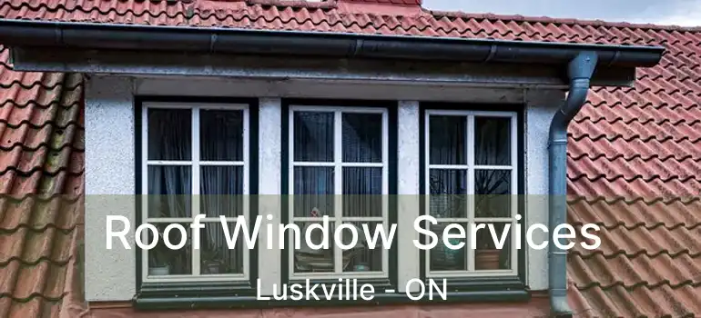 Roof Window Services Luskville - ON