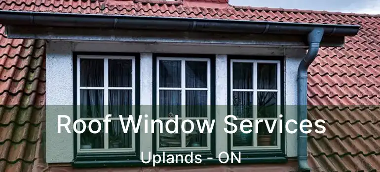 Roof Window Services Uplands - ON