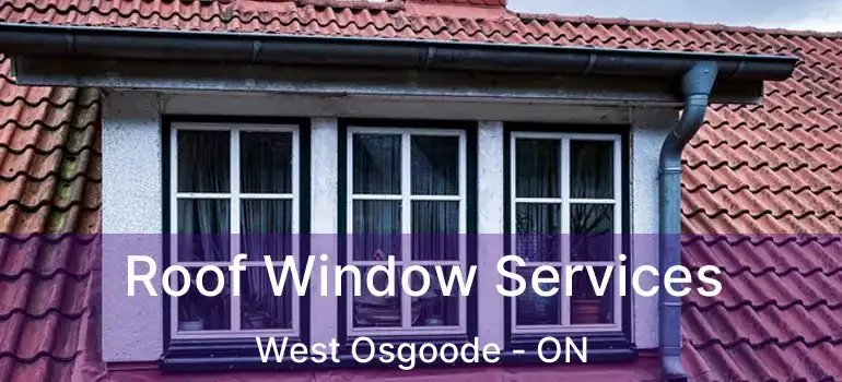 Roof Window Services West Osgoode - ON
