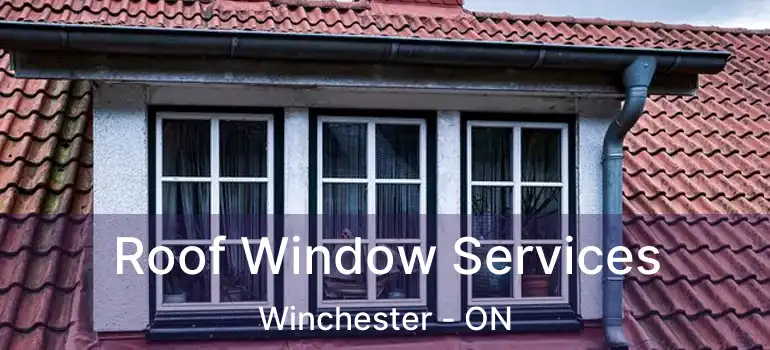  Roof Window Services Winchester - ON