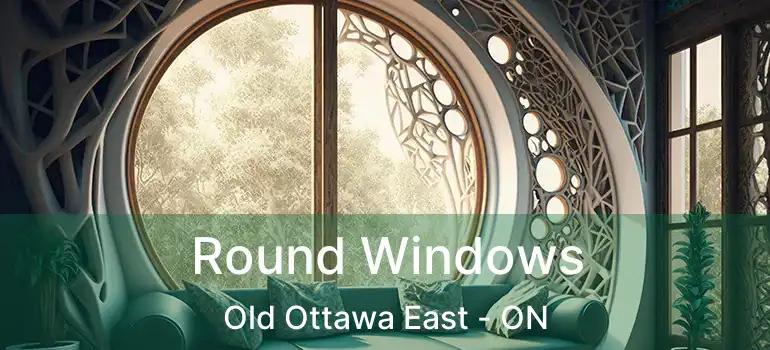 Round Windows Old Ottawa East - ON