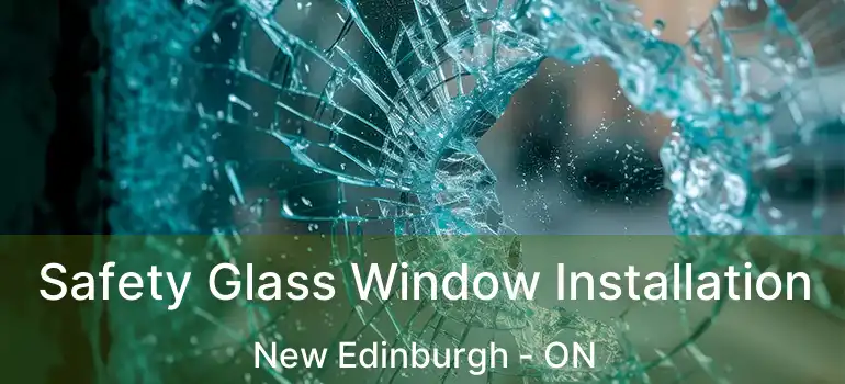 Safety Glass Window Installation New Edinburgh - ON