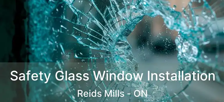 Safety Glass Window Installation Reids Mills - ON