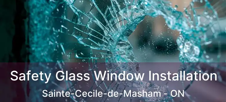 Safety Glass Window Installation Sainte-Cecile-de-Masham - ON
