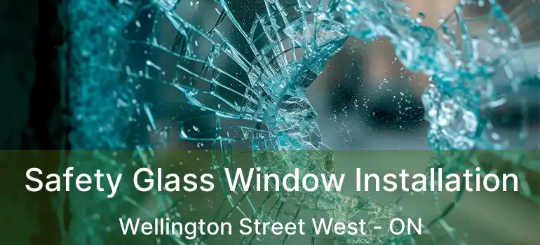 Safety Glass Window Installation Wellington Street West - ON