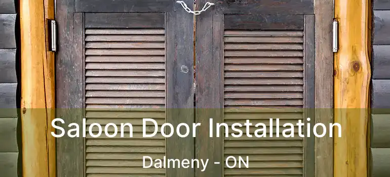 Saloon Door Installation Dalmeny - ON