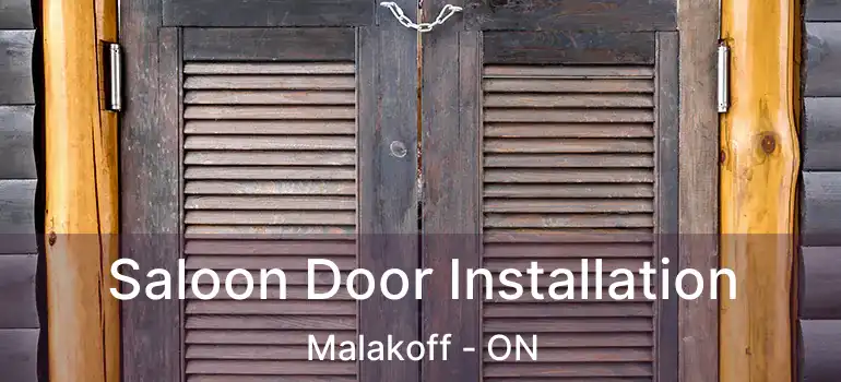 Saloon Door Installation Malakoff - ON