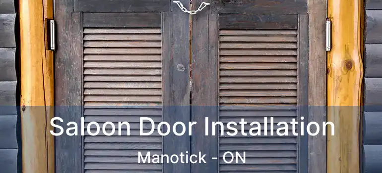 Saloon Door Installation Manotick - ON