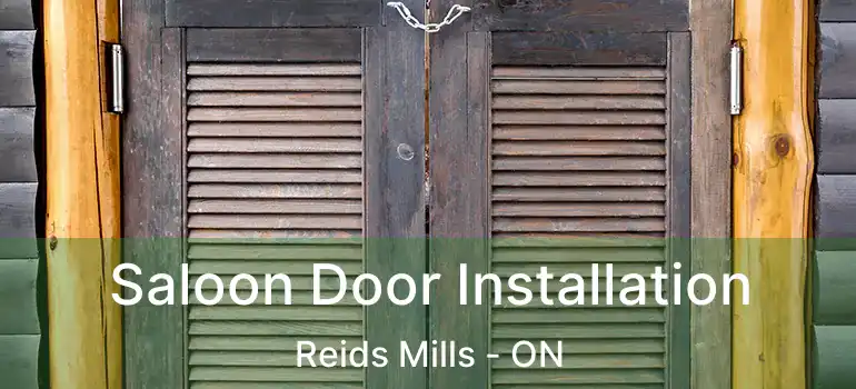 Saloon Door Installation Reids Mills - ON