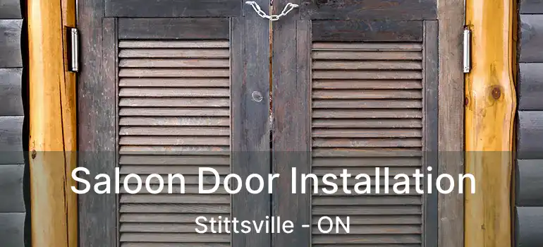 Saloon Door Installation Stittsville - ON