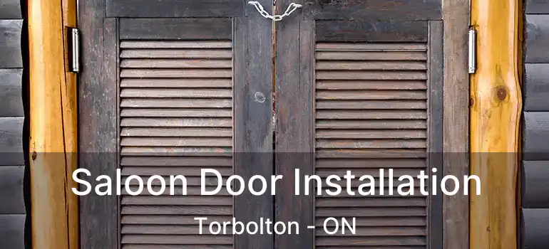 Saloon Door Installation Torbolton - ON