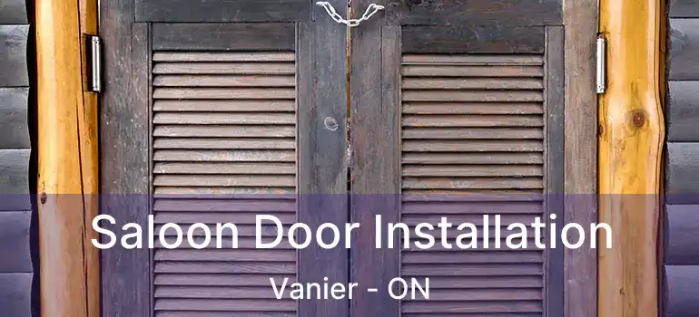Saloon Door Installation Vanier - ON