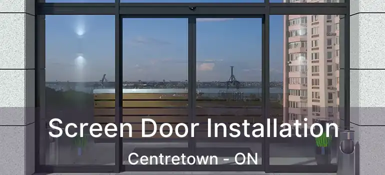  Screen Door Installation Centretown - ON