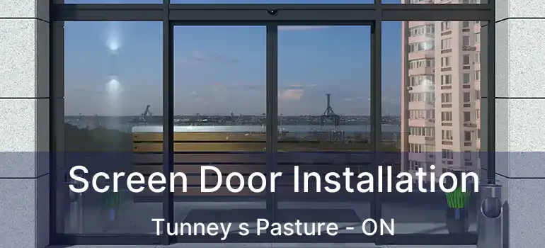  Screen Door Installation Tunney s Pasture - ON
