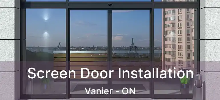  Screen Door Installation Vanier - ON