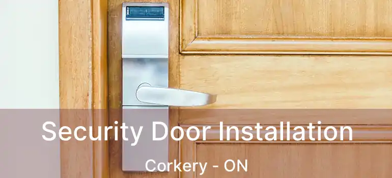 Security Door Installation Corkery - ON