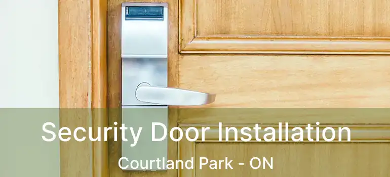  Security Door Installation Courtland Park - ON
