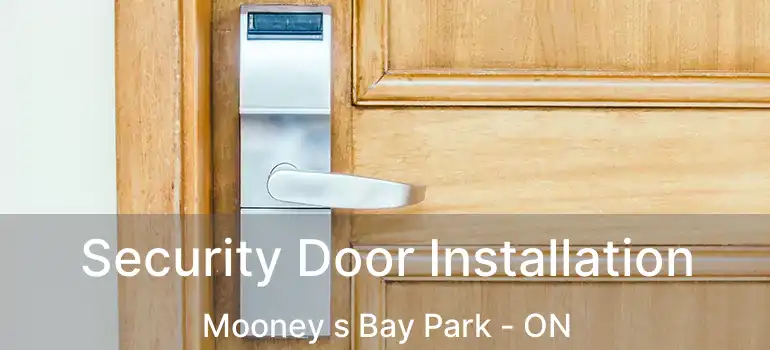  Security Door Installation Mooney s Bay Park - ON