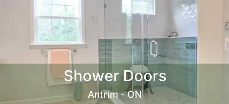 Shower Doors Antrim - ON
