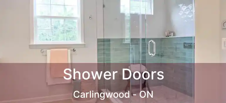 Shower Doors Carlingwood - ON