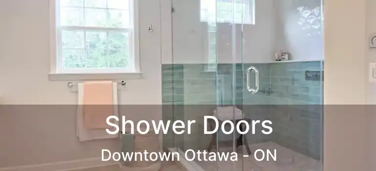 Shower Doors Downtown Ottawa - ON