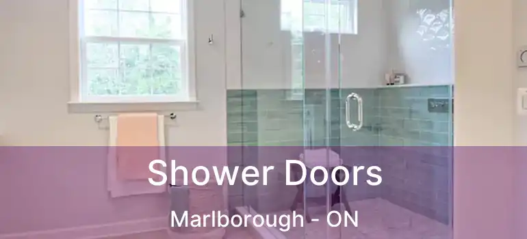 Shower Doors Marlborough - ON