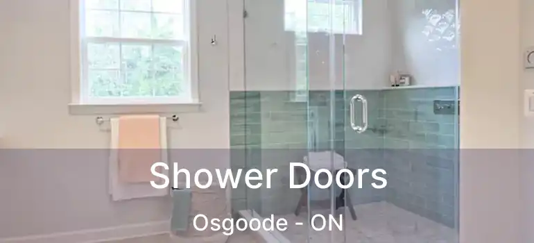 Shower Doors Osgoode - ON
