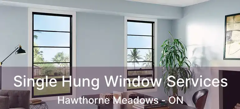 Single Hung Window Services Hawthorne Meadows - ON