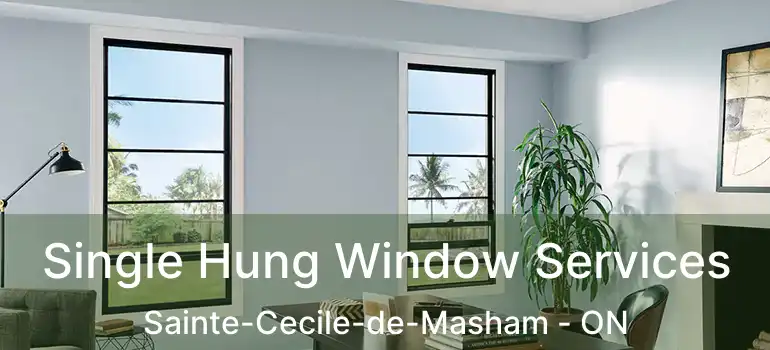  Single Hung Window Services Sainte-Cecile-de-Masham - ON