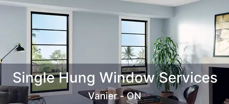 Single Hung Window Services Vanier - ON