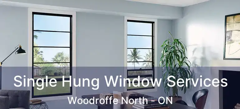 Single Hung Window Services Woodroffe North - ON