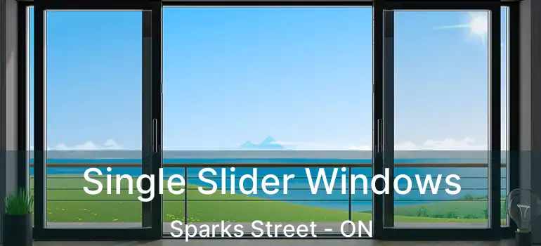 Single Slider Windows Sparks Street - ON