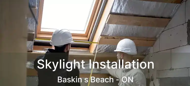 Skylight Installation Baskin s Beach - ON