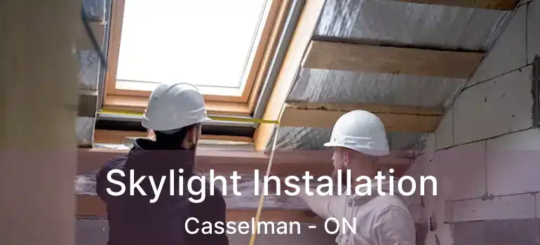 Skylight Installation Casselman - ON