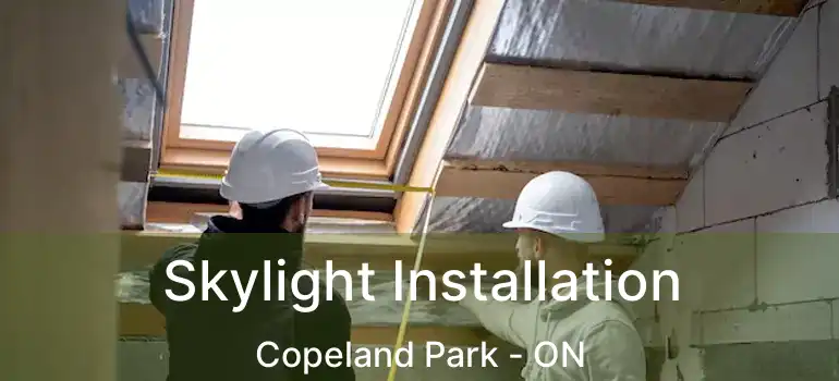  Skylight Installation Copeland Park - ON