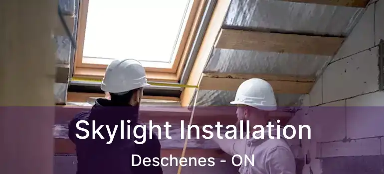 Skylight Installation Deschenes - ON