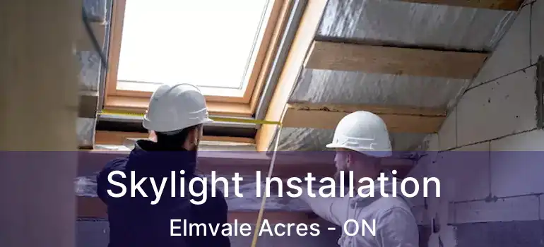 Skylight Installation Elmvale Acres - ON