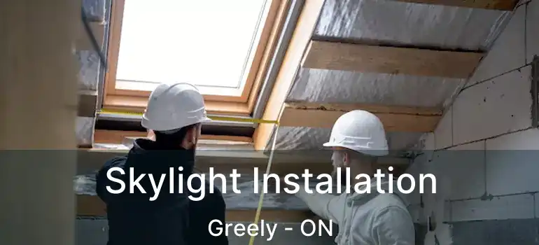 Skylight Installation Greely - ON