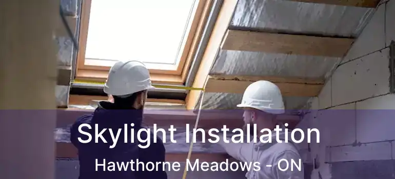 Skylight Installation Hawthorne Meadows - ON