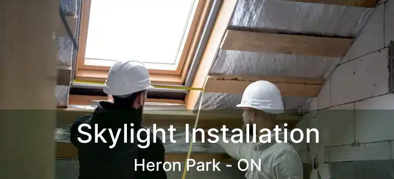  Skylight Installation Heron Park - ON