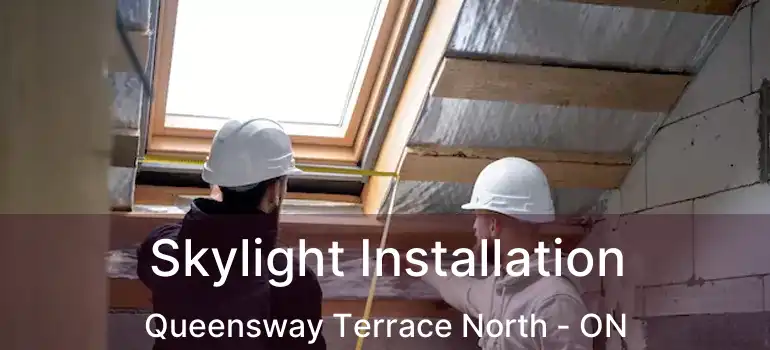 Skylight Installation Queensway Terrace North - ON