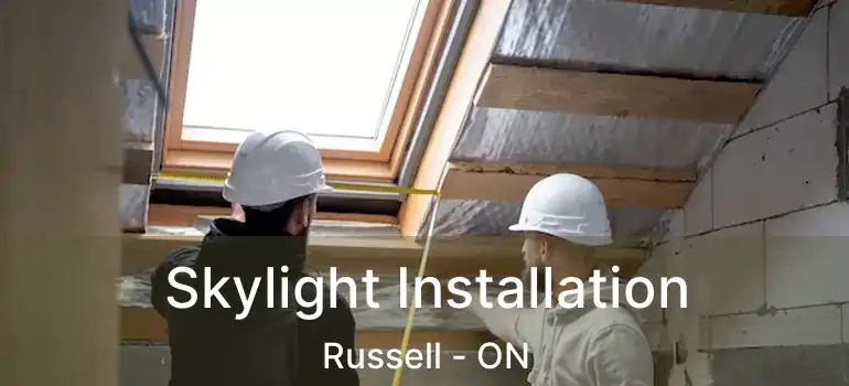 Skylight Installation Russell - ON