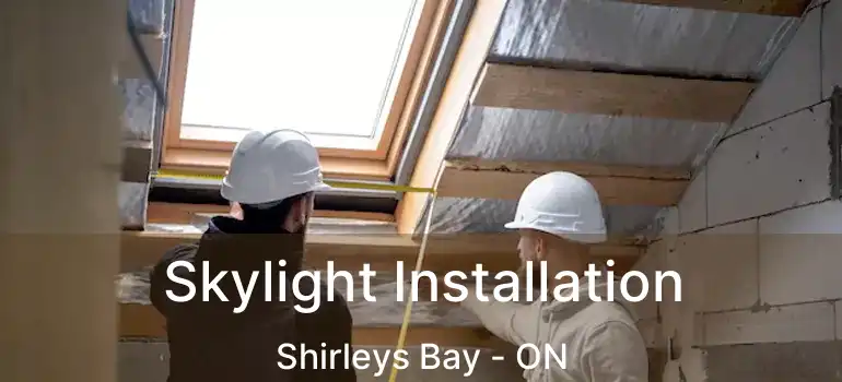 Skylight Installation Shirleys Bay - ON