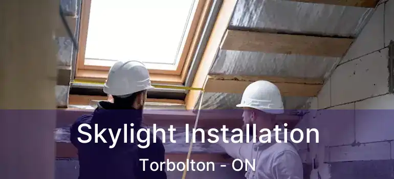 Skylight Installation Torbolton - ON