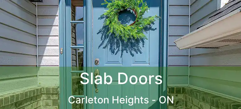 Slab Doors Carleton Heights - ON