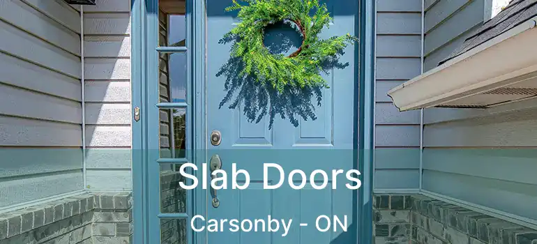  Slab Doors Carsonby - ON
