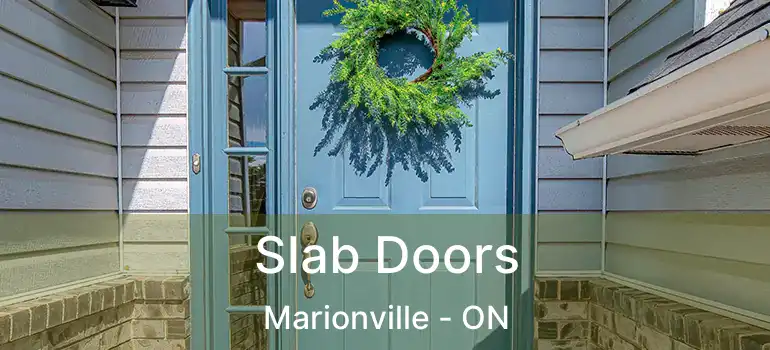  Slab Doors Marionville - ON